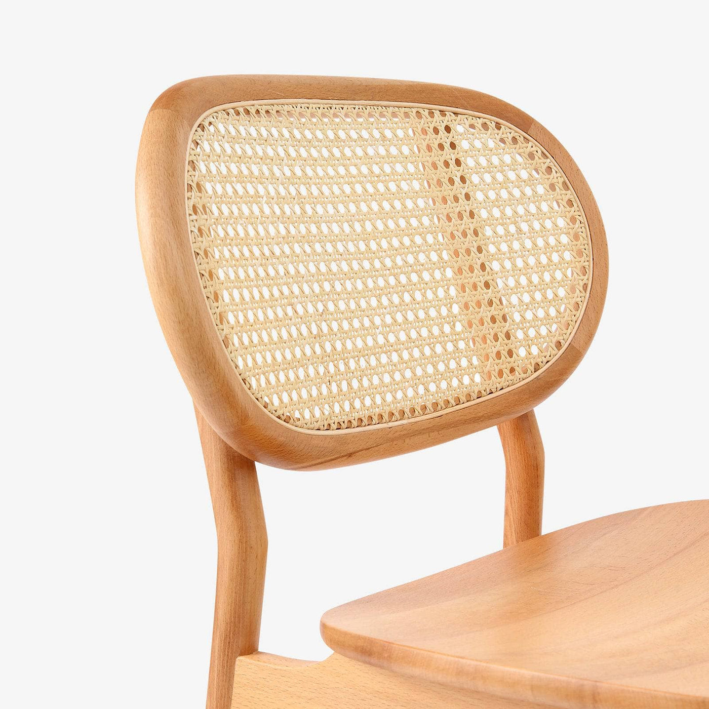 Palermo Wooden Rattan Chair, Wood 3