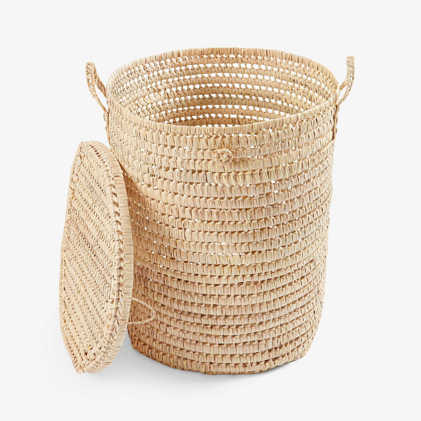 Becca Palm Basket, Natural, 45x45 cm 2