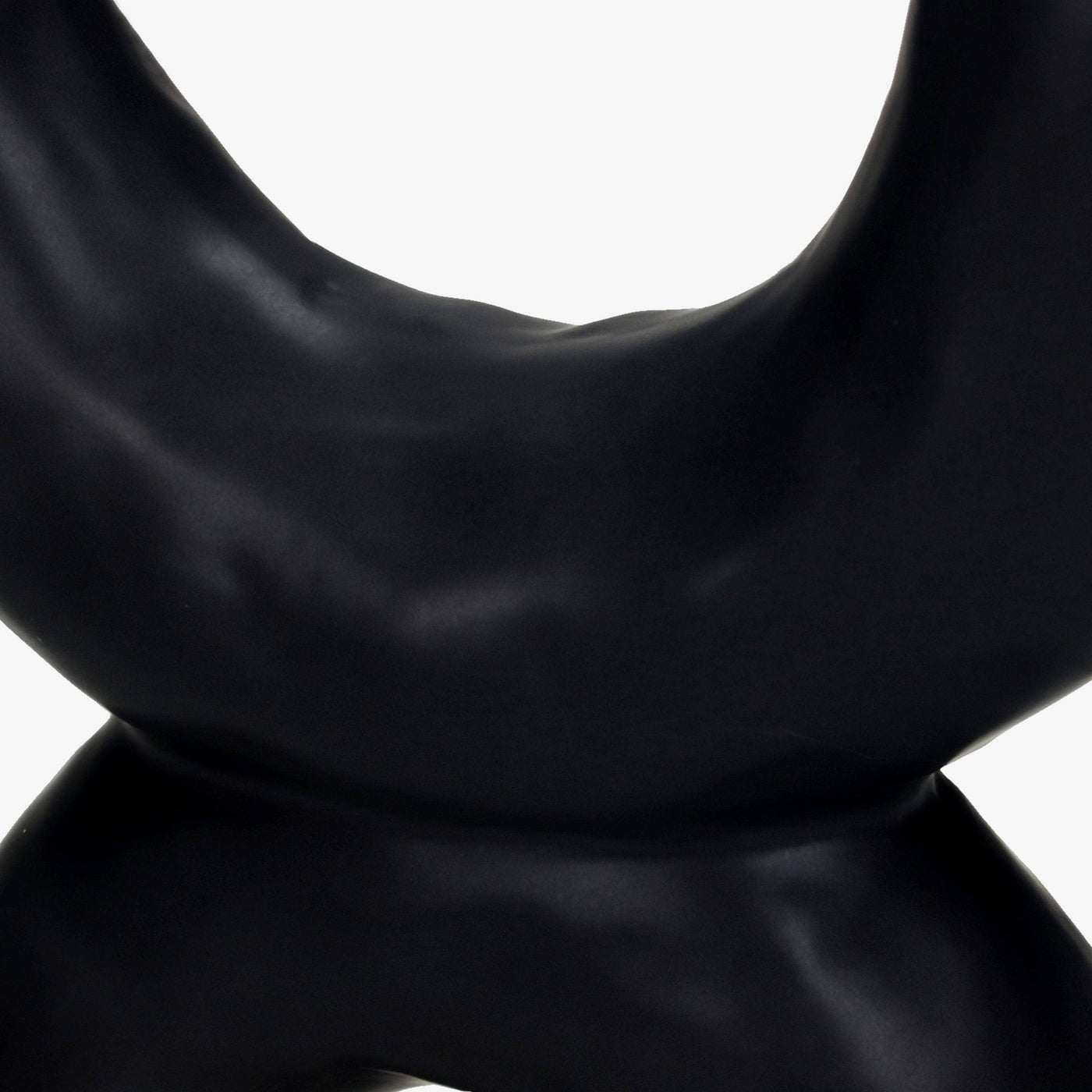 Looper Candle Holder, Black 4