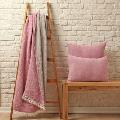 Plum coloured online throws