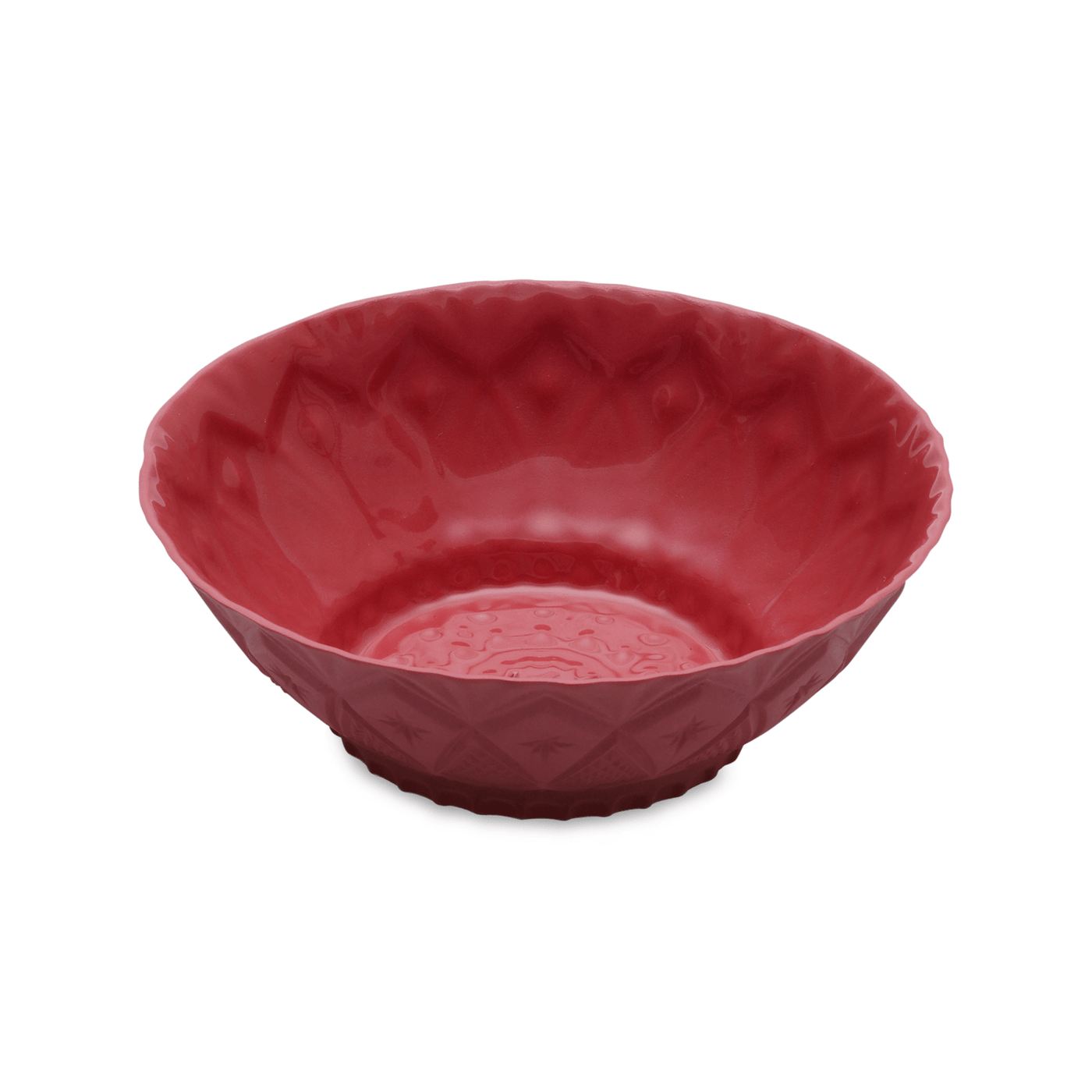 Geo Handmade Bowl, Pink, 15 cm Bowls sazy.com