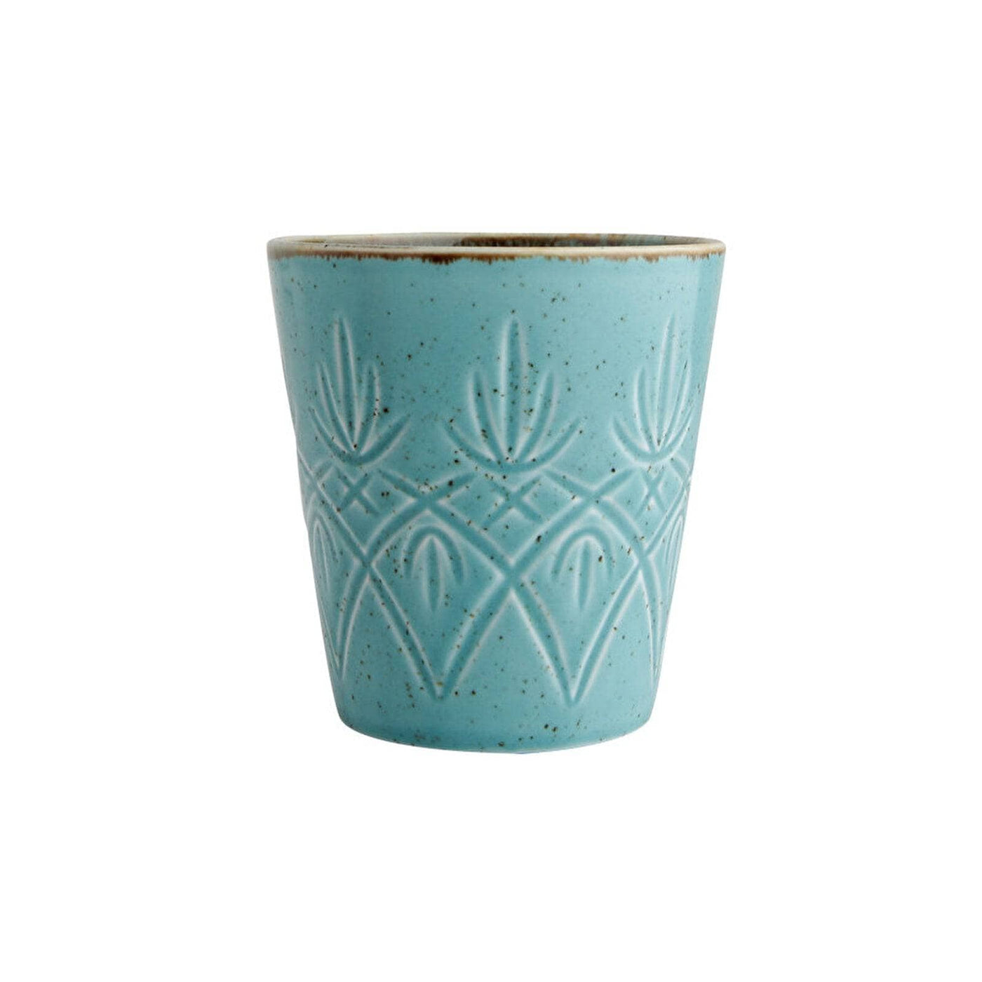 Christina Set of 12 Cups, Turquoise, 320 ml Cups & Mugs sazy.com