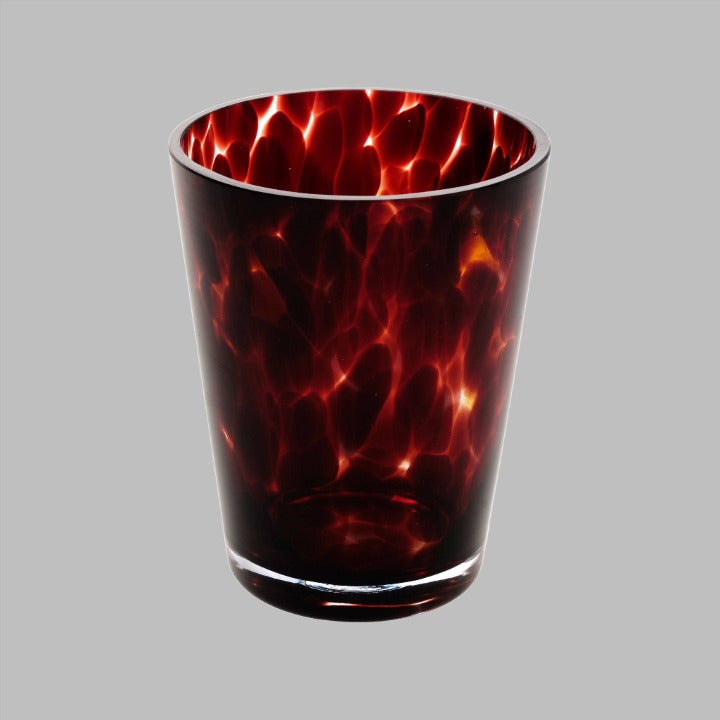 Brillante Hand-blown Vase, Dark Brown, M Vases sazy.com