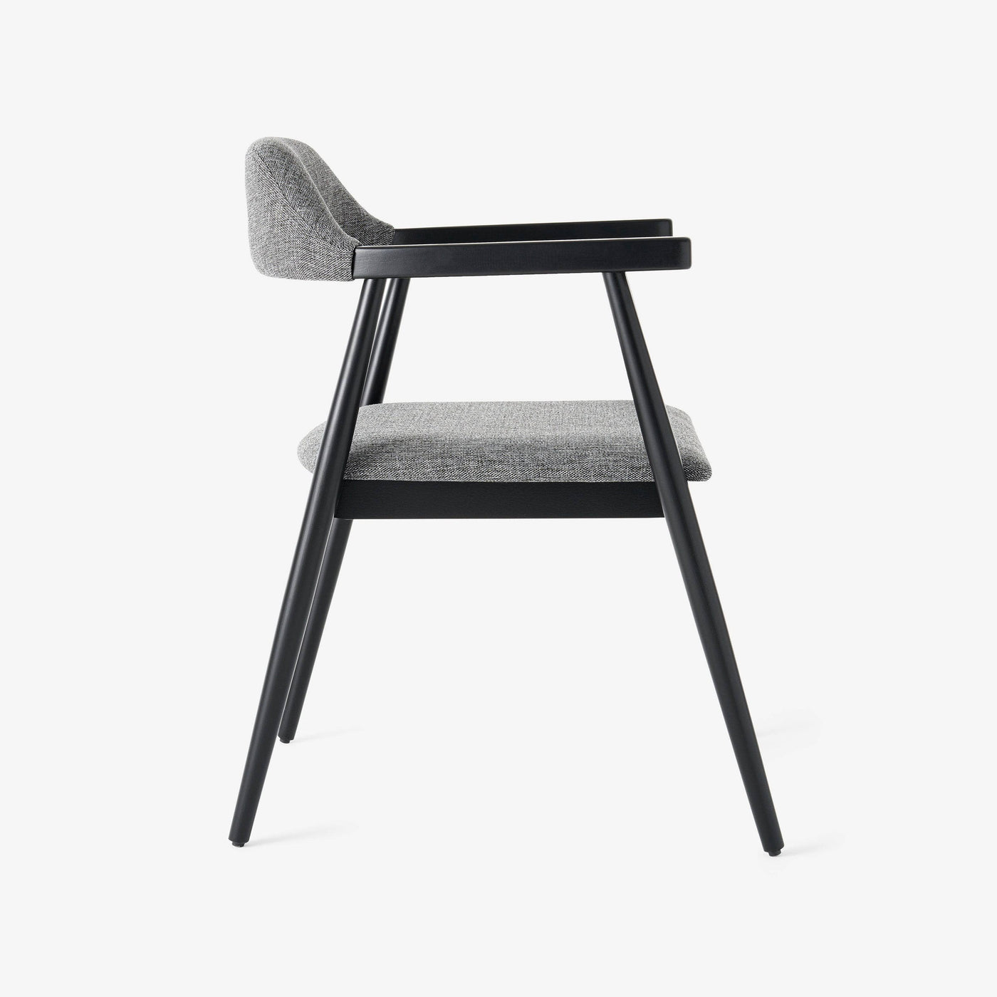 Visby Accent Armchair, Black - Anthracite Grey 4
