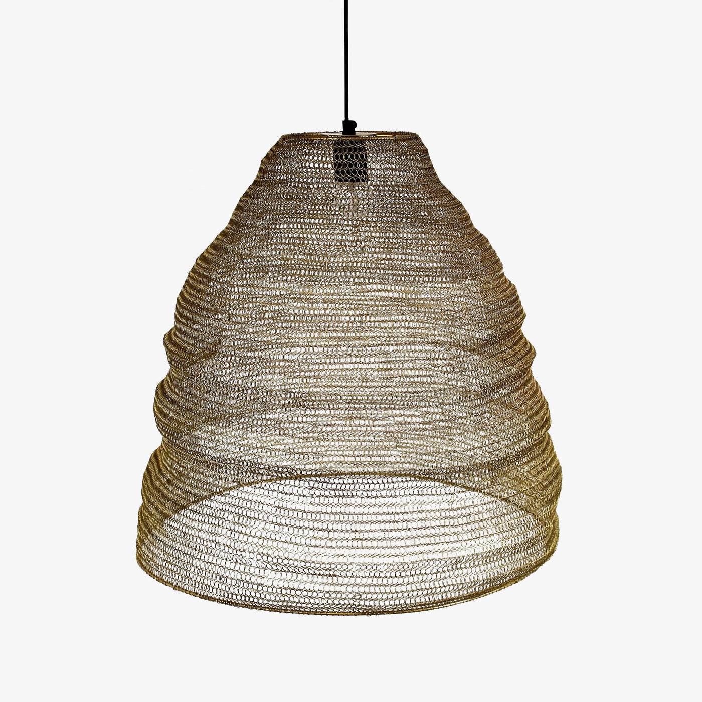 Hive Metal Wire Ceiling Lamp, Gold Ceiling Lighting sazy.com