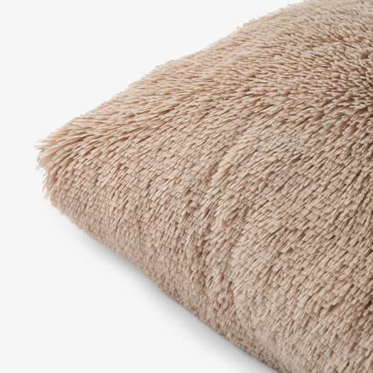 Cuddo Faux Fur Cushion Cover, Beige, 45x45 cm 3