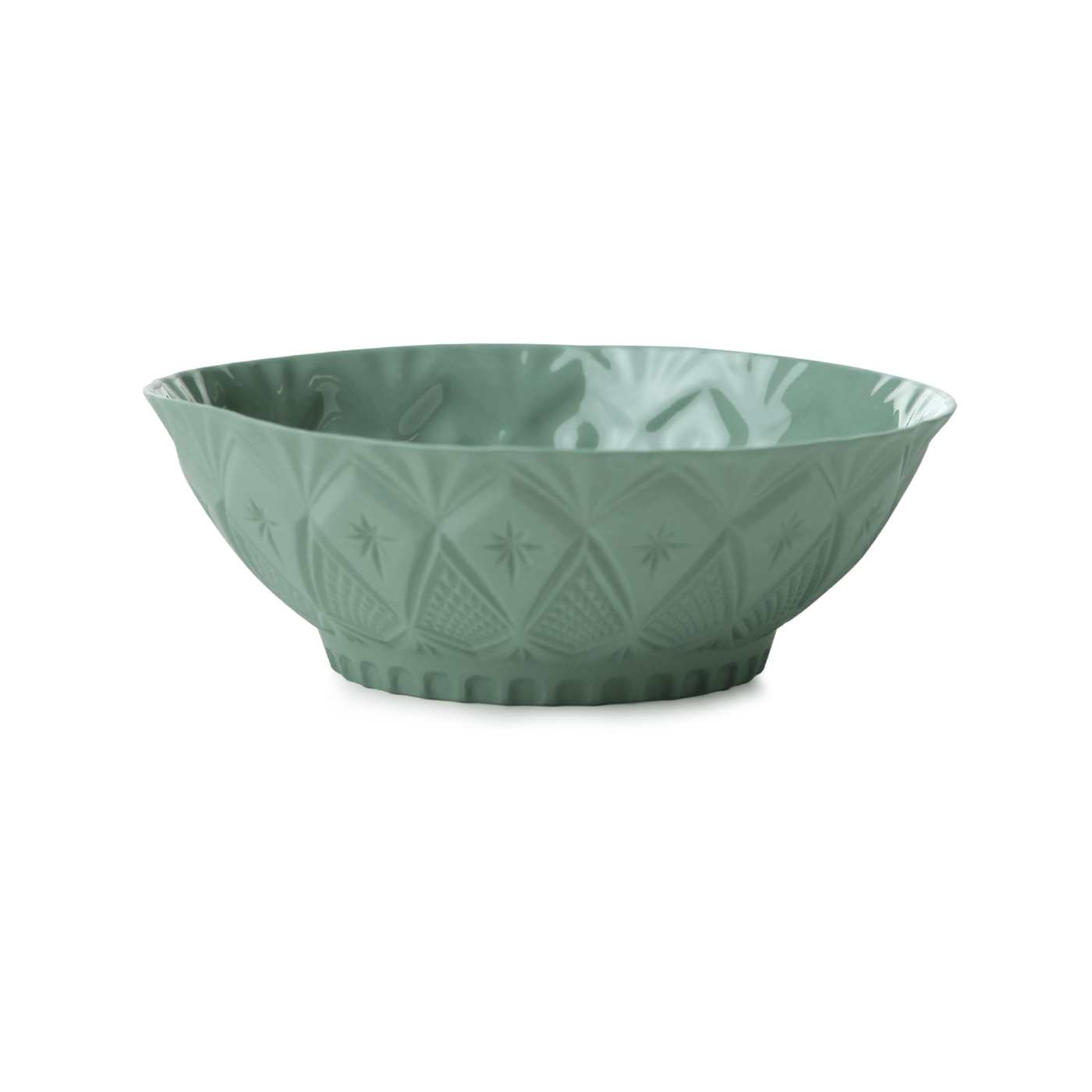 Geo Handmade Bowl, Light Green, 15 cm 2