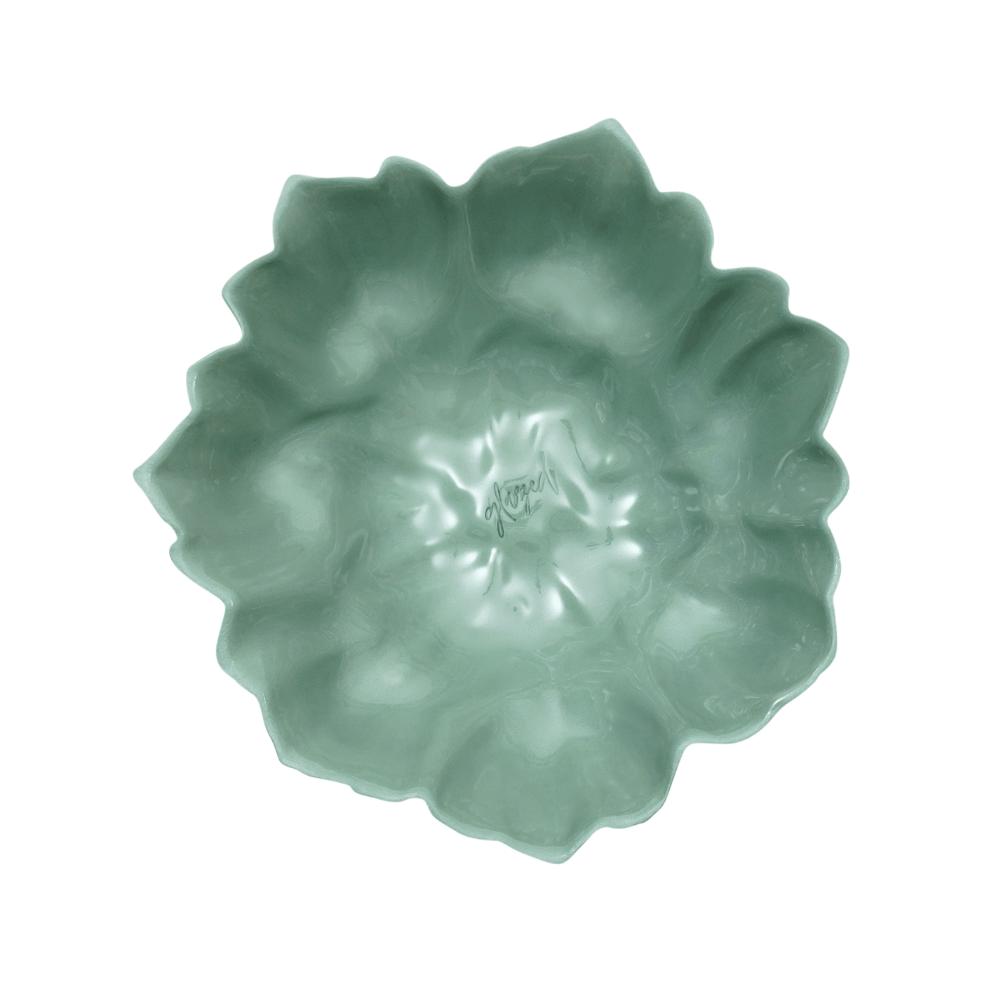 Anemone Handmade Bowl, Light Green, 14 cm Bowls sazy.com