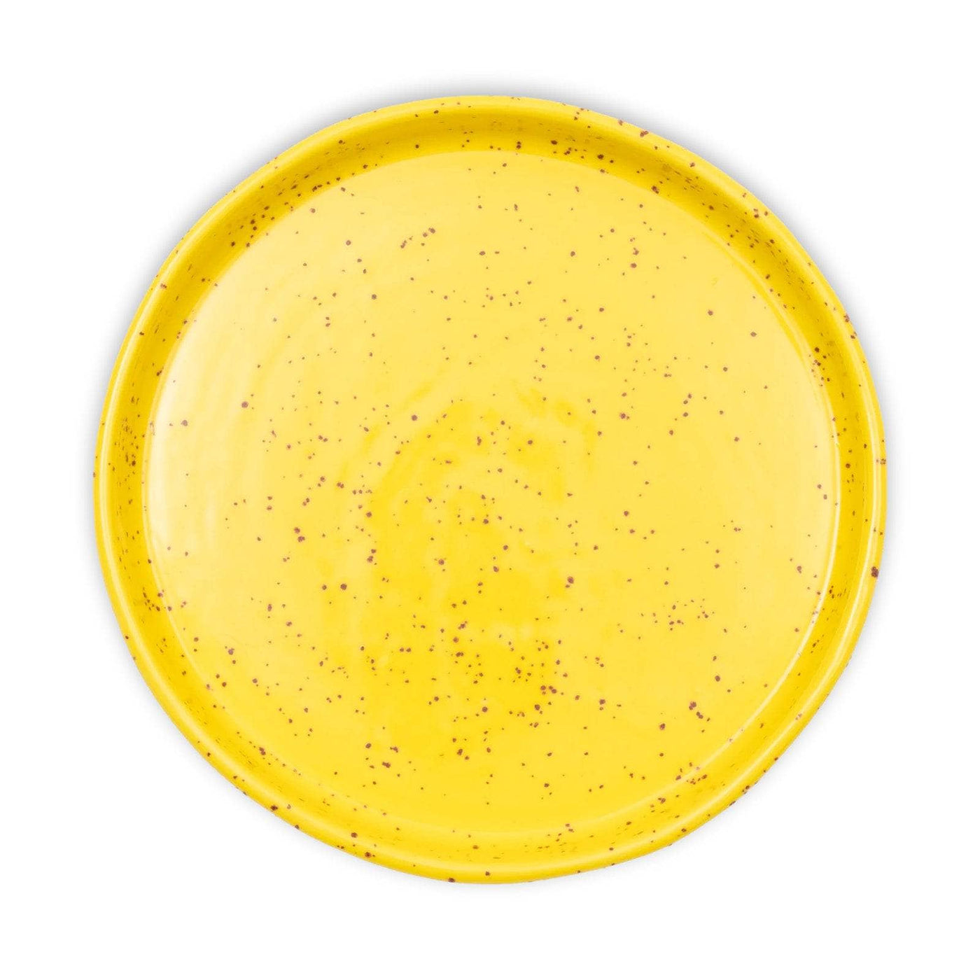 Bubble Handmade Plate, Yellow, 17 cm 1