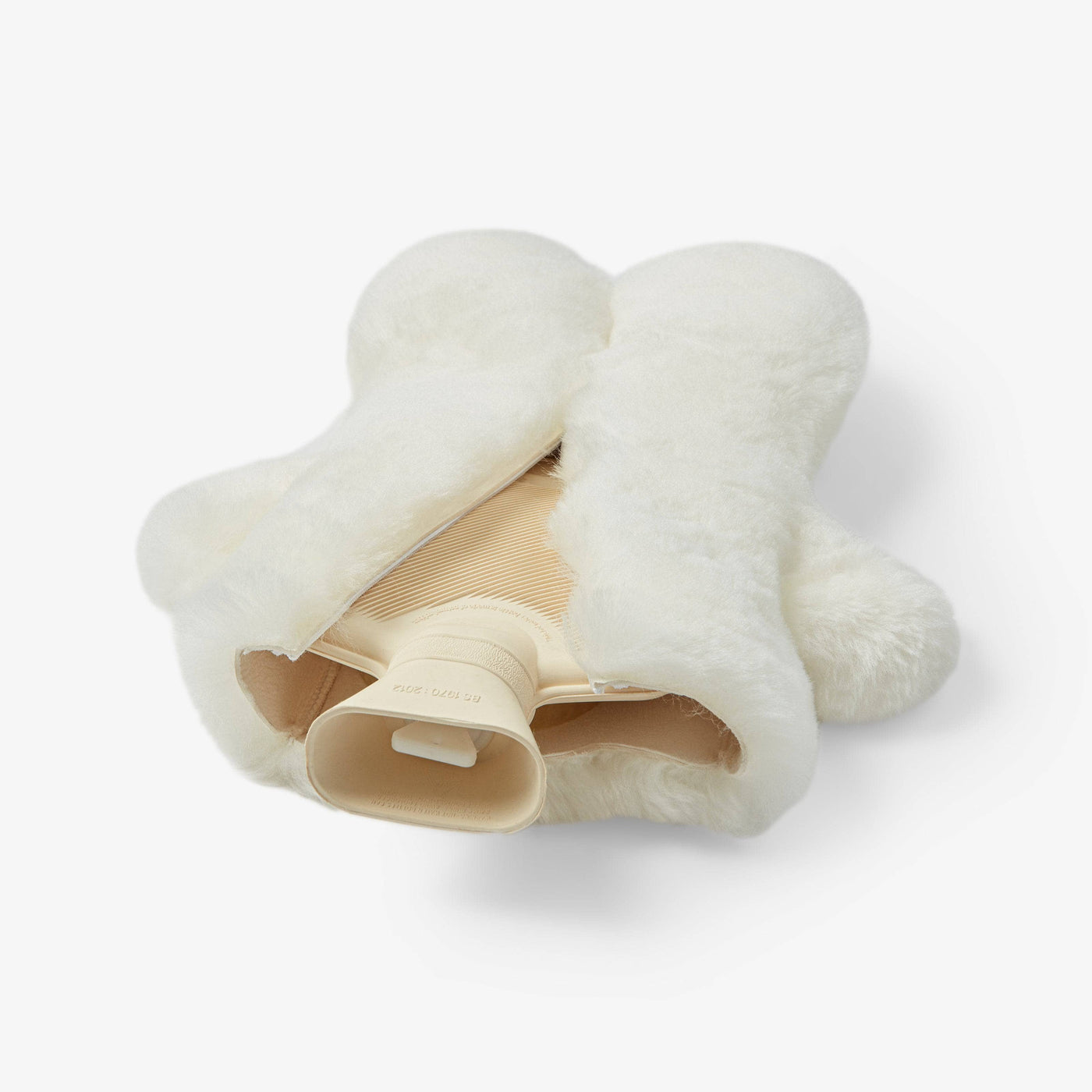 Modico Teddy Hot Water Bottle Cover, Ivory 3