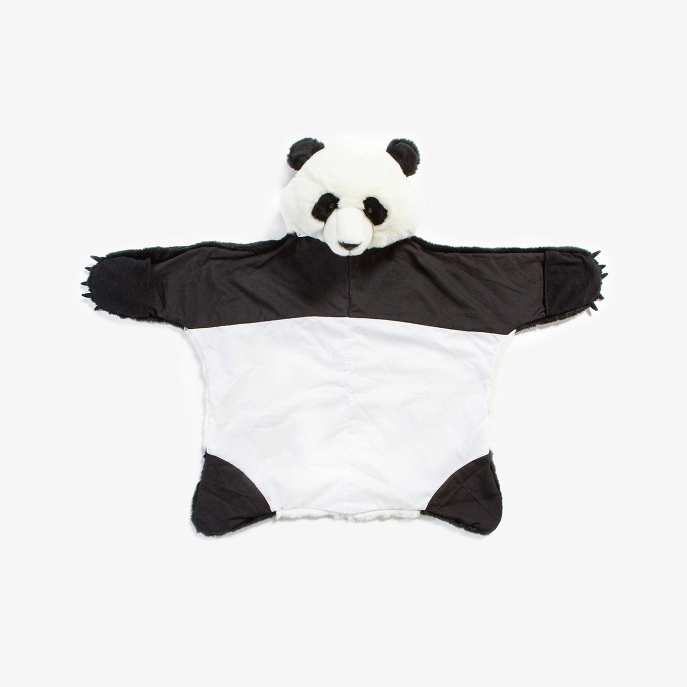 Panda Bear Costume, Black - White 2