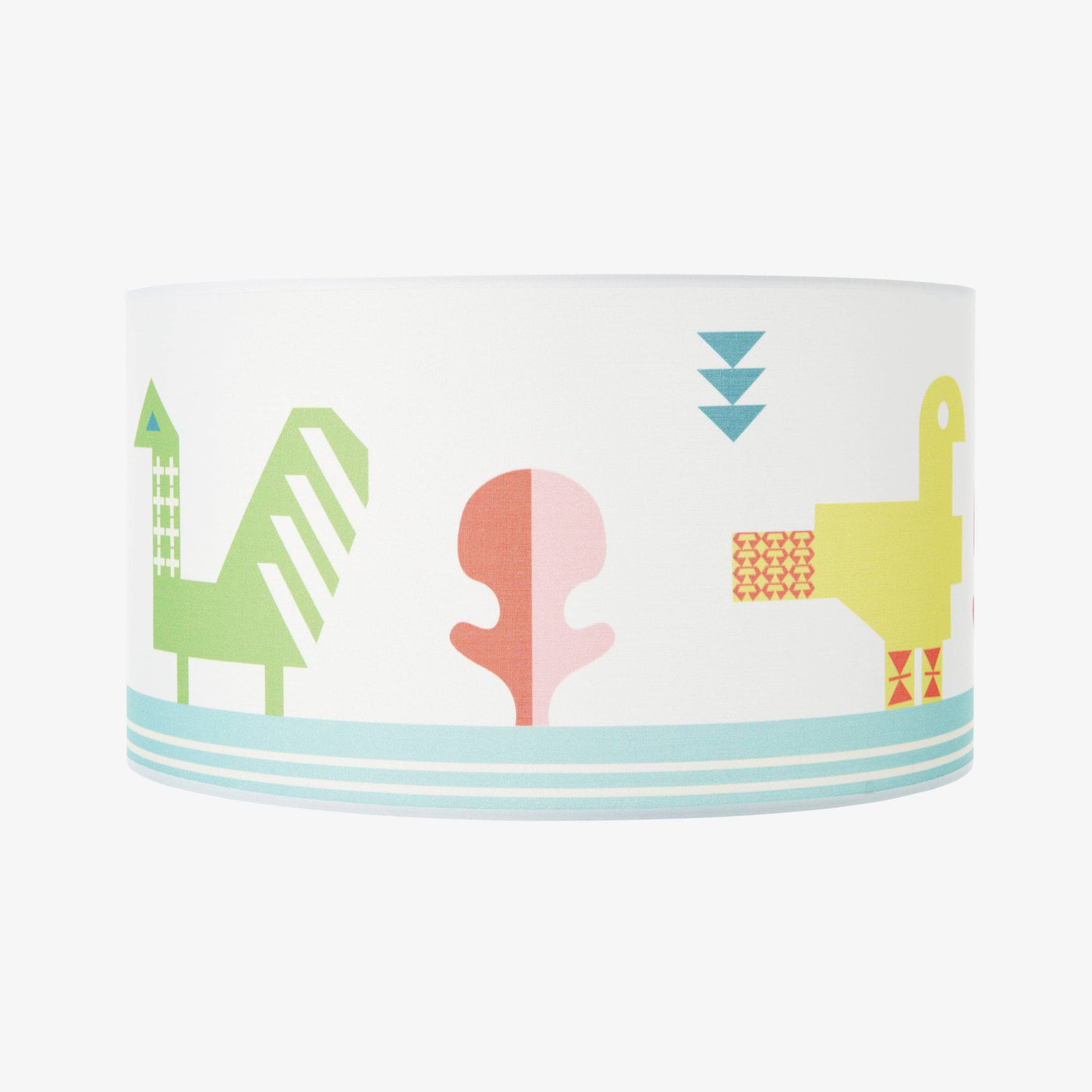 Dinosaur Ceiling Lamp, Green - Beige, ø40x25 cm 1