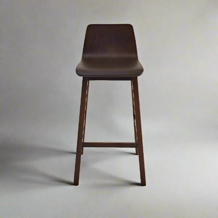 Salerno Bar Stool, Wenge Bar Stools sazy.com