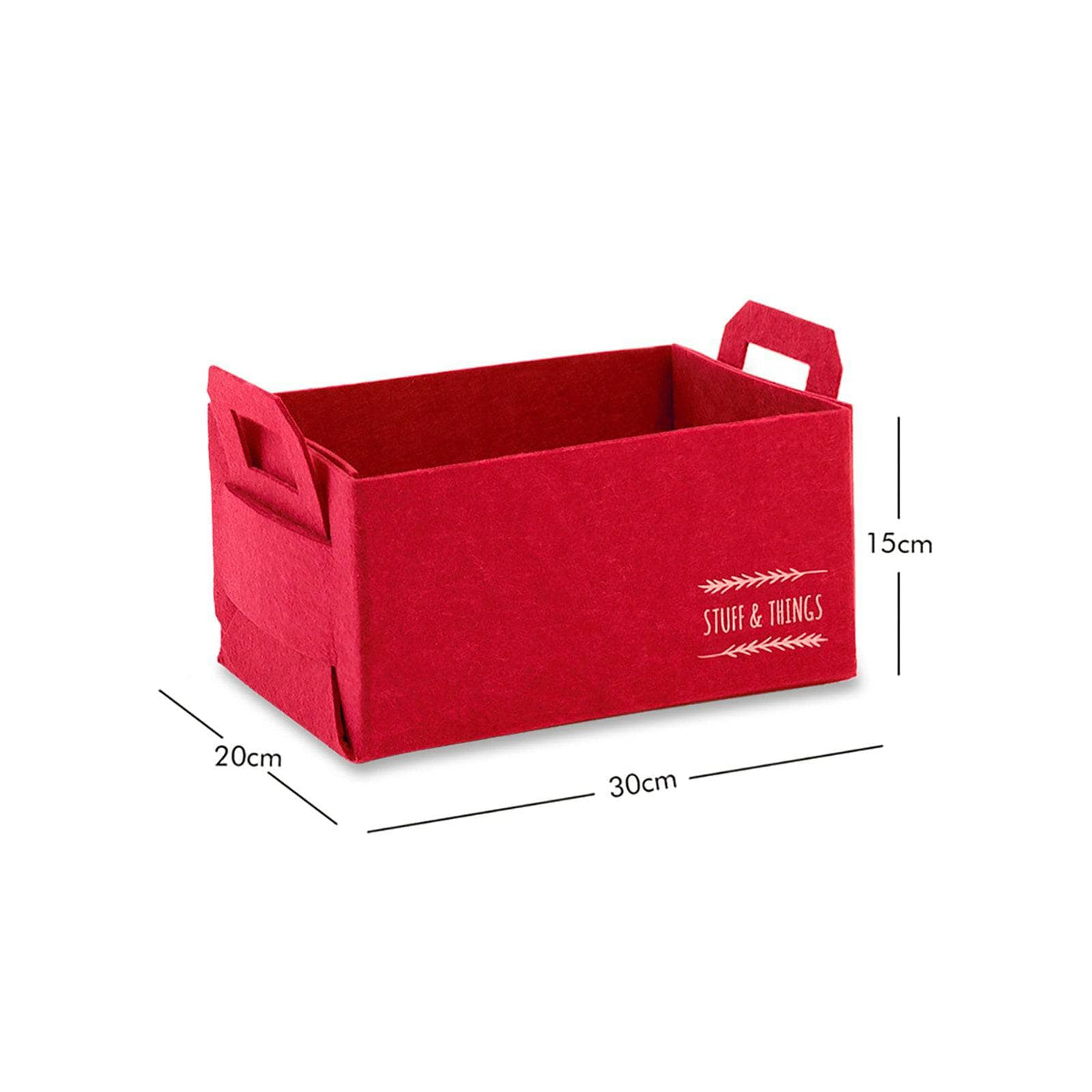 Stuff - Things Storage Box, Red 2