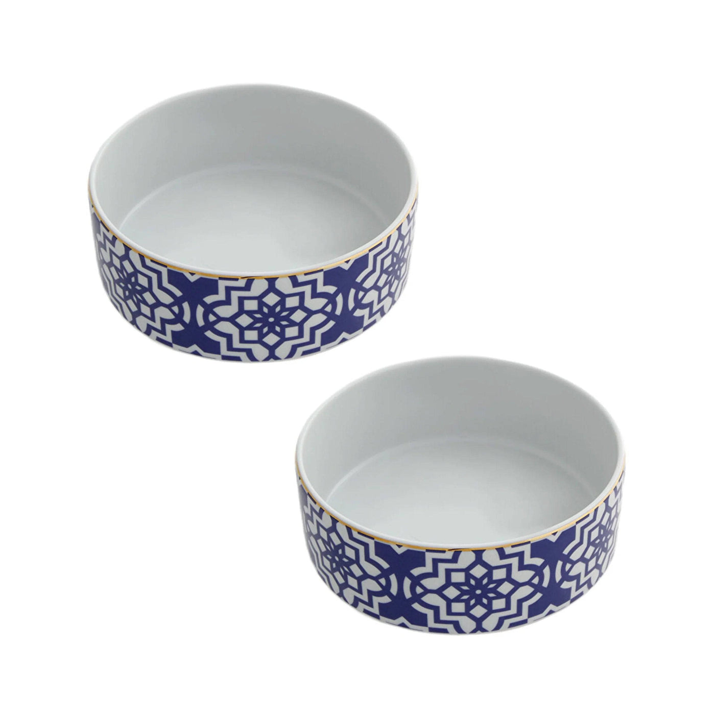 Morocco Set of 2 Bowls, Purple 1