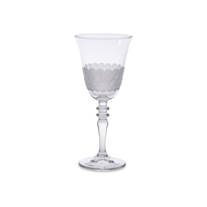 Bermondsey Set of 6 Wine Glasses, White, 270 ml Glasses & Tumblers sazy.com