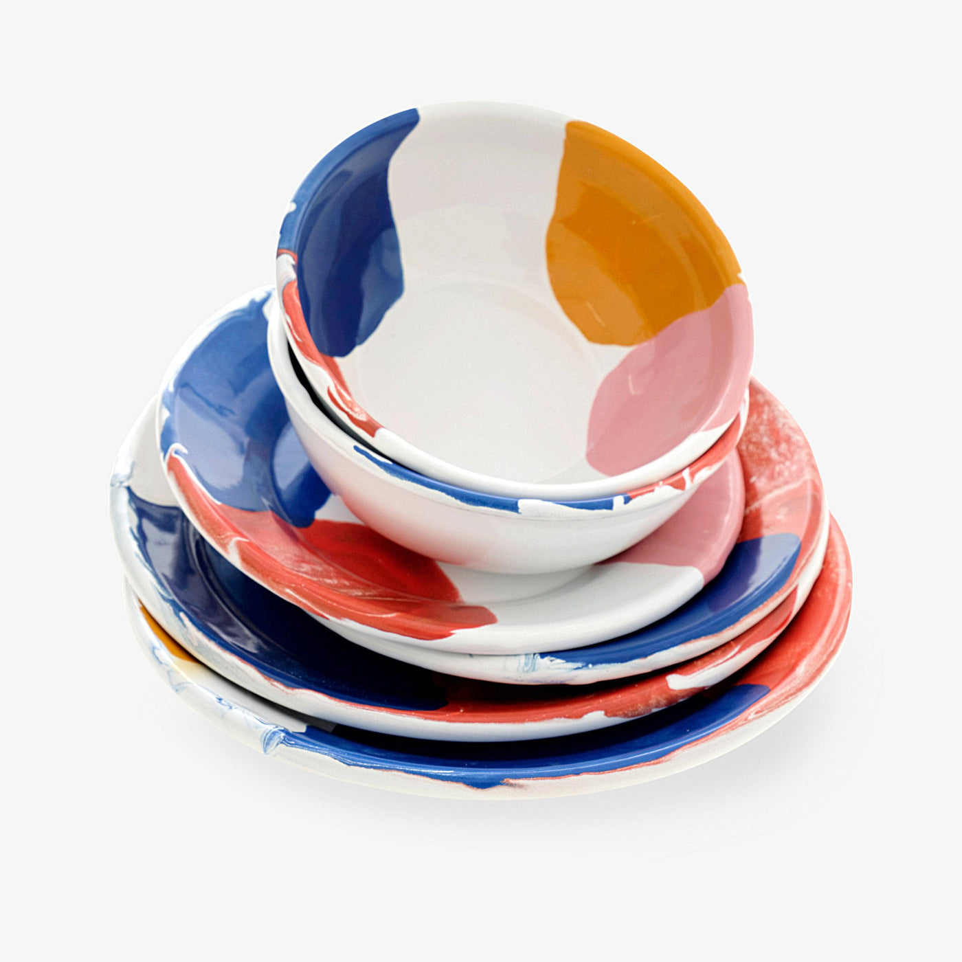 Enamel dinner clearance set