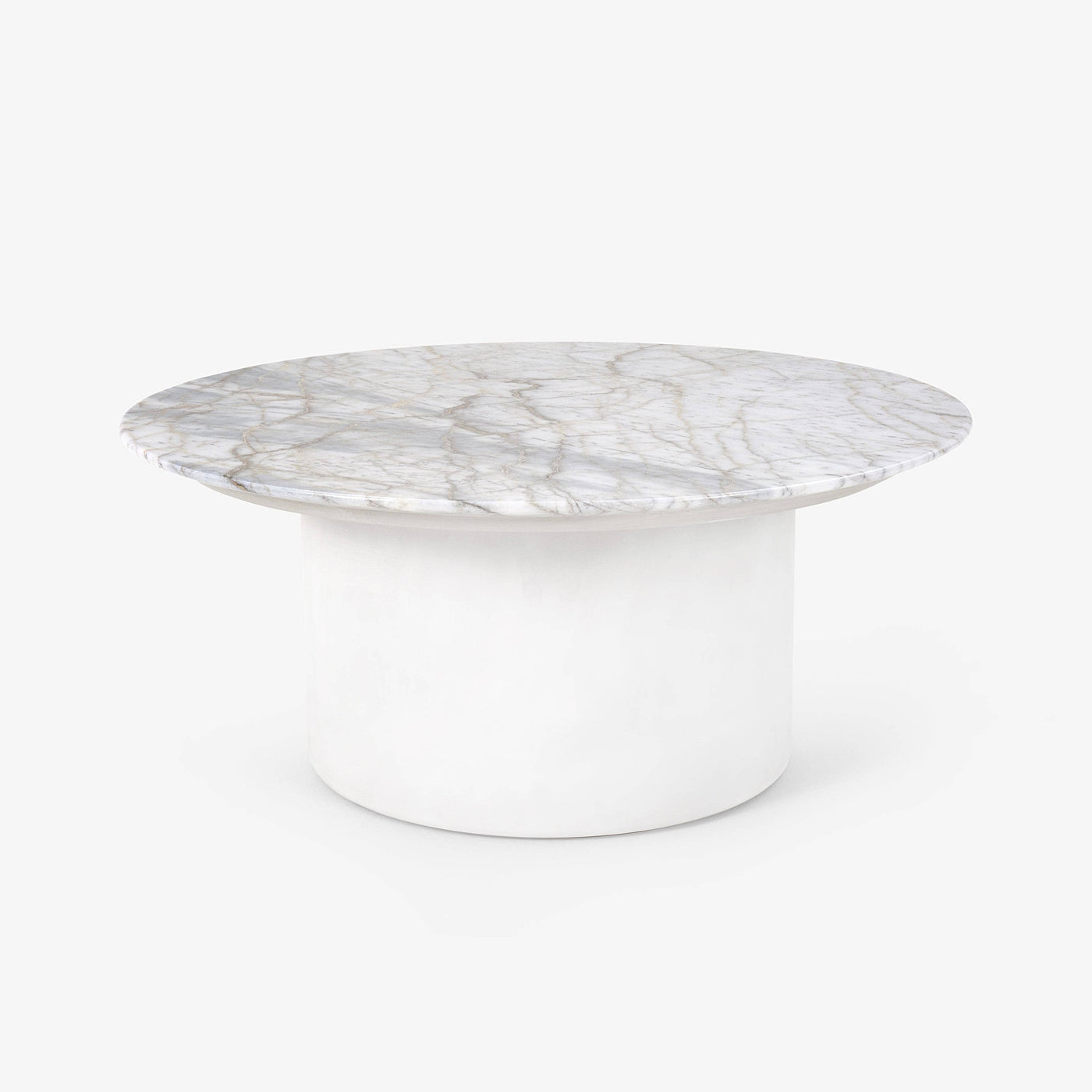 Miro Coffe Table, White, 90x90x40 cm 1