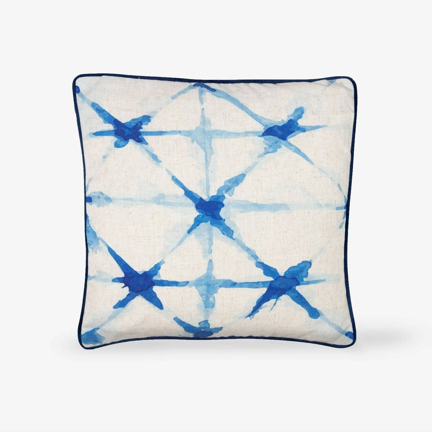 Lacy Tie Dye Cushion, Blue, 45x45 cm 1