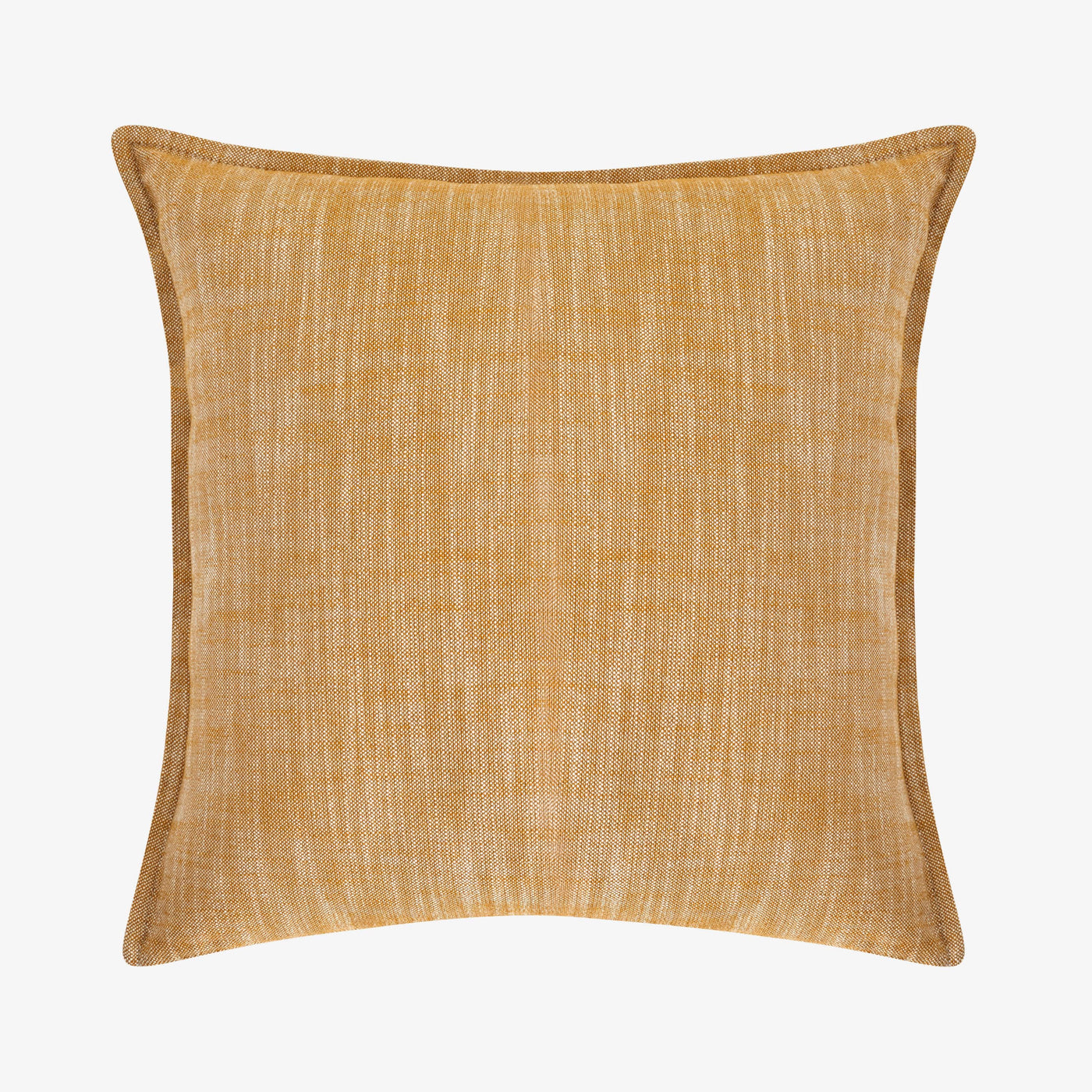Optical Textured Cushion Cover, Mustard, 50x50 cm 1