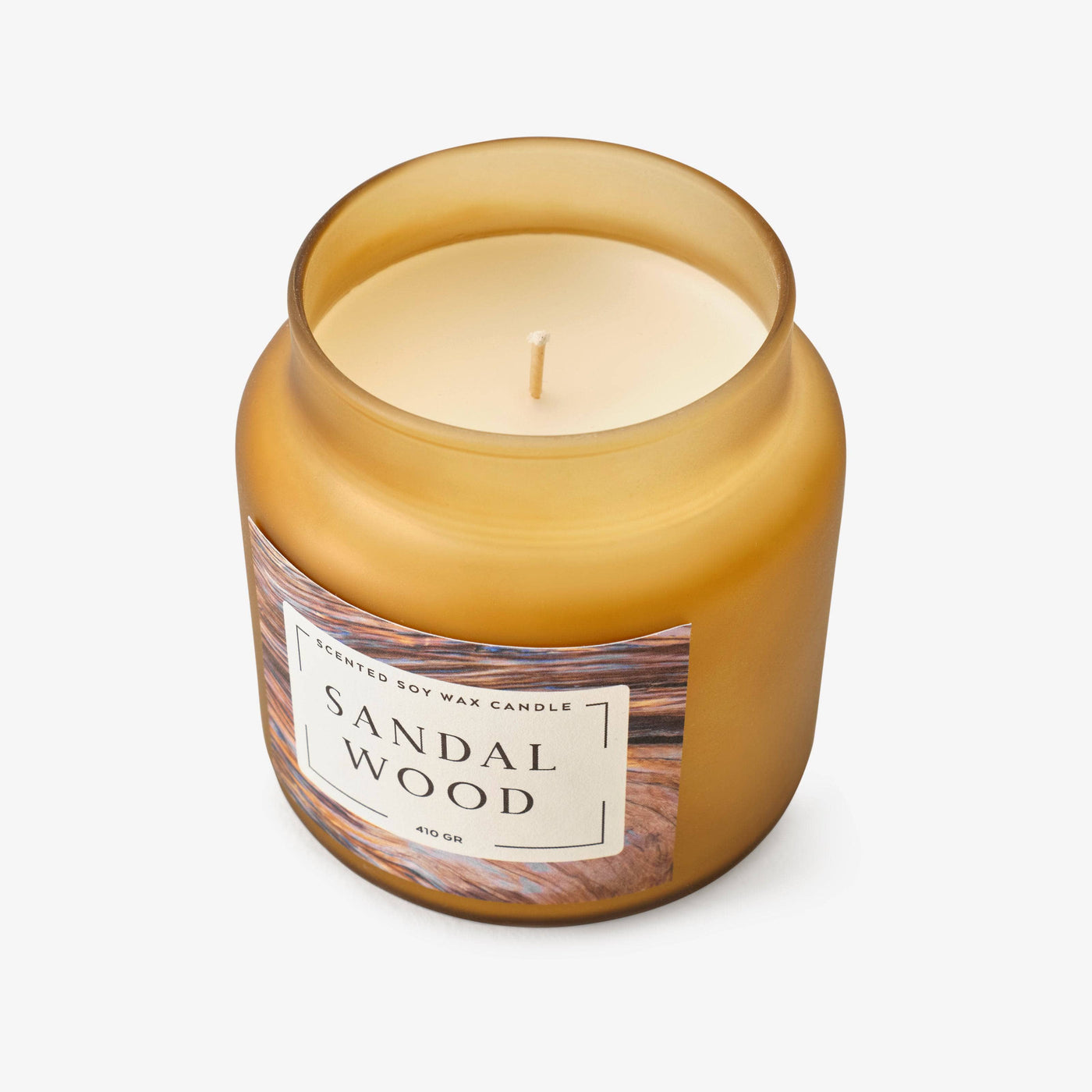 Sandalwood Candle, Mustard, 410 g 4