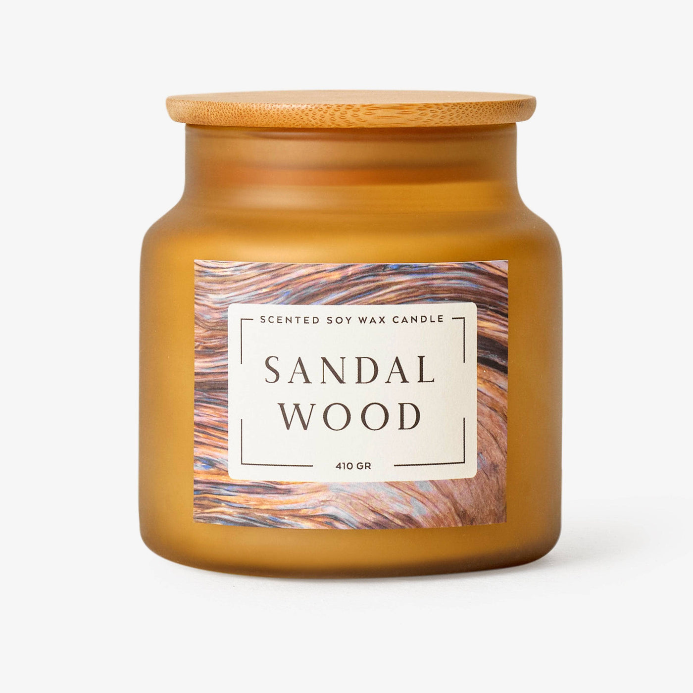 Sandalwood Candle, Mustard, 410 g 2