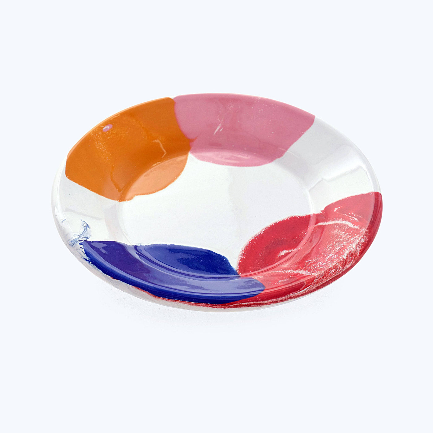 Chance Enamel Side Plate, Multicoloured, 21x21x2.4 cm 2