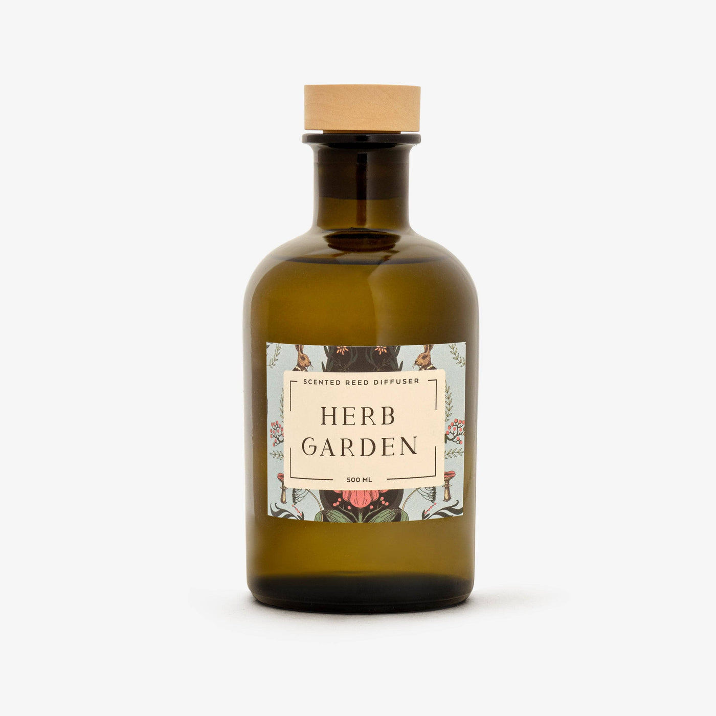 Herb Garden Candle - Diffuser Set, Amber 5