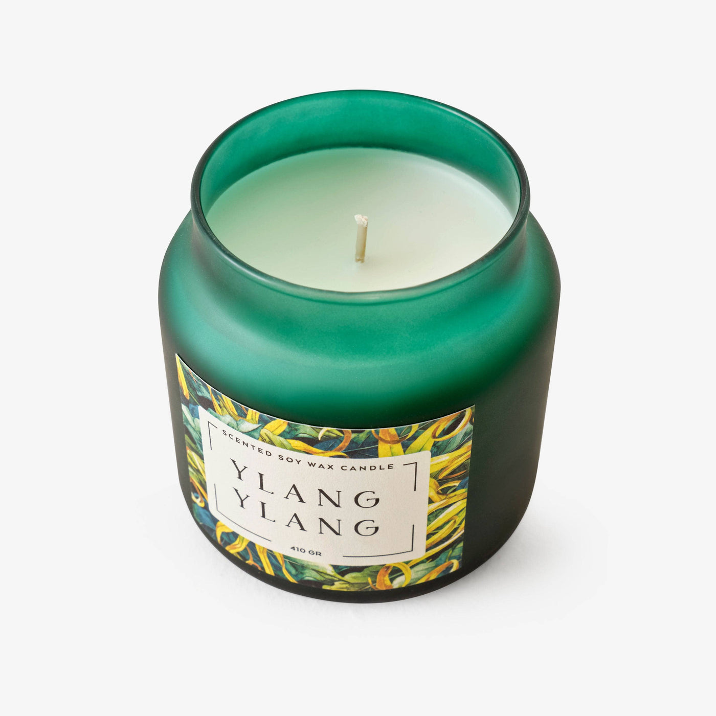 Ylang Ylang Candle, Green, 410 g Candles sazy.com