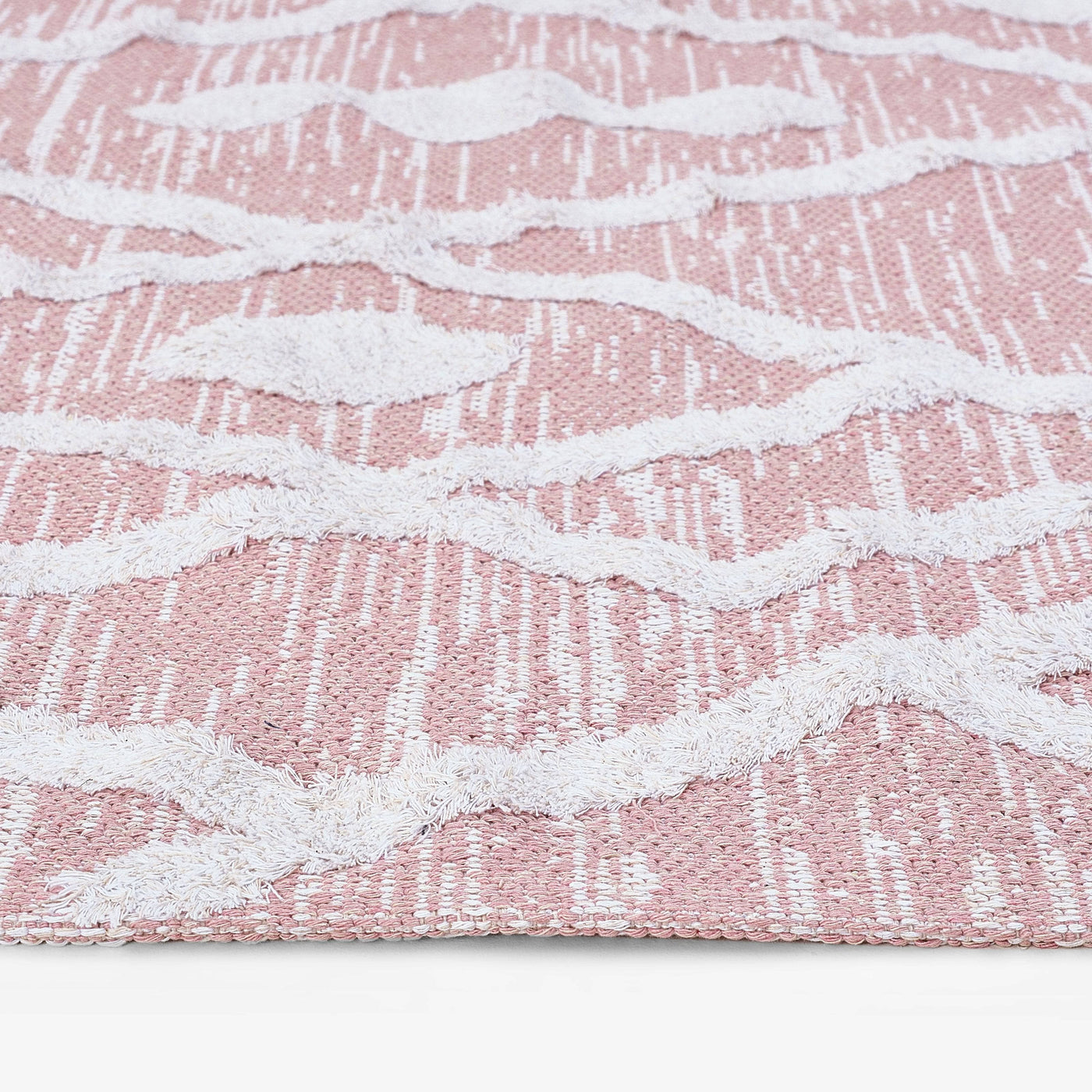 Joel Area Rug, Powder Pink, 156x230 cm Modern Rugs sazy.com