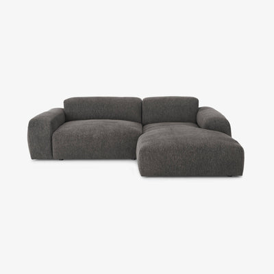 Relax Mini Right Corner Sofa, Black 1