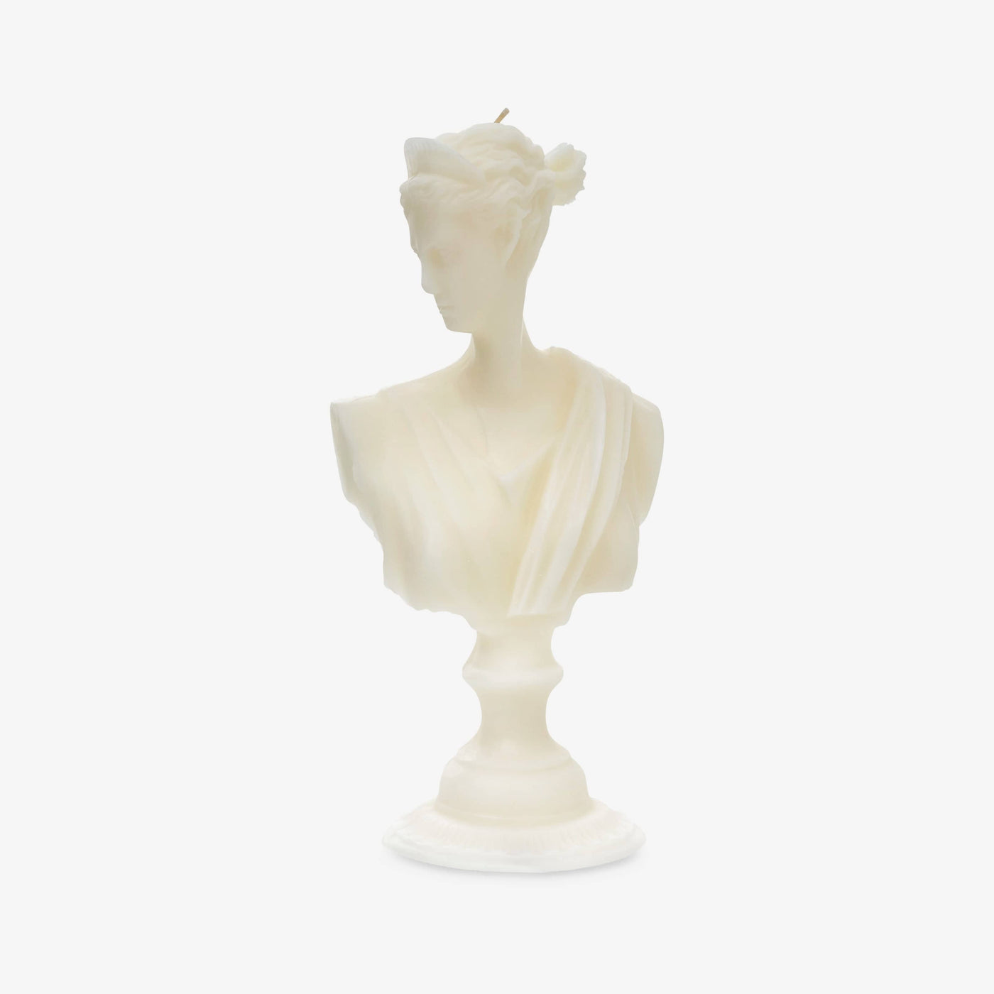 Artemis Diana Bust Candle, White, 650 g 1