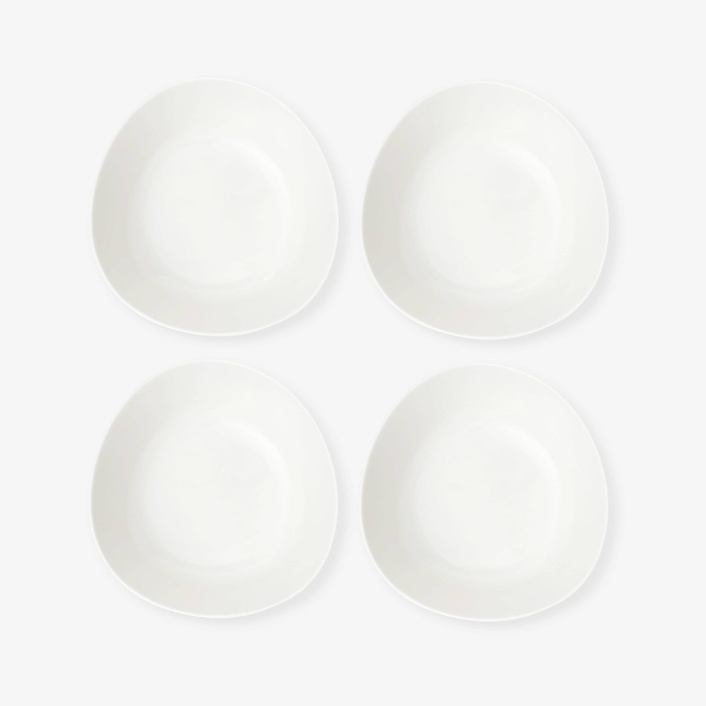 Garde Set of 4 Bowls, White, 15 cm Bowls sazy.com