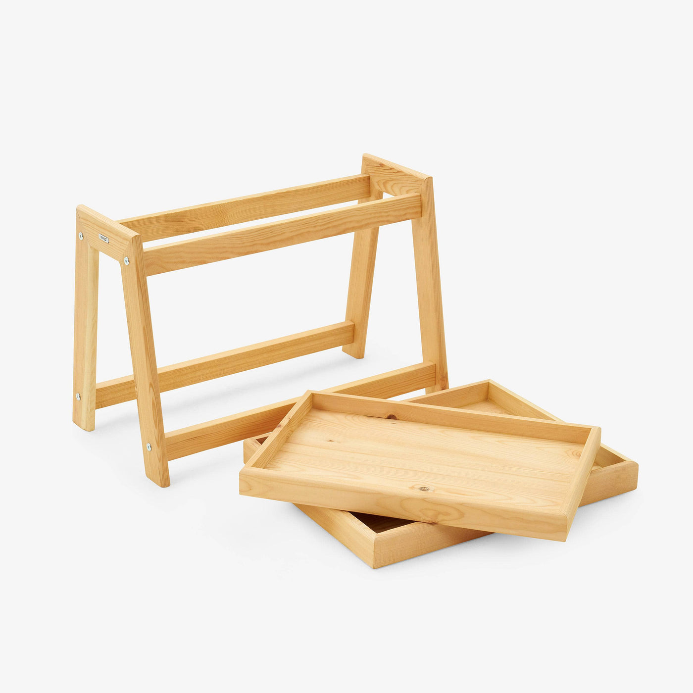 Quwart Massive Shelf, Natural, 55x41x46 cm 4