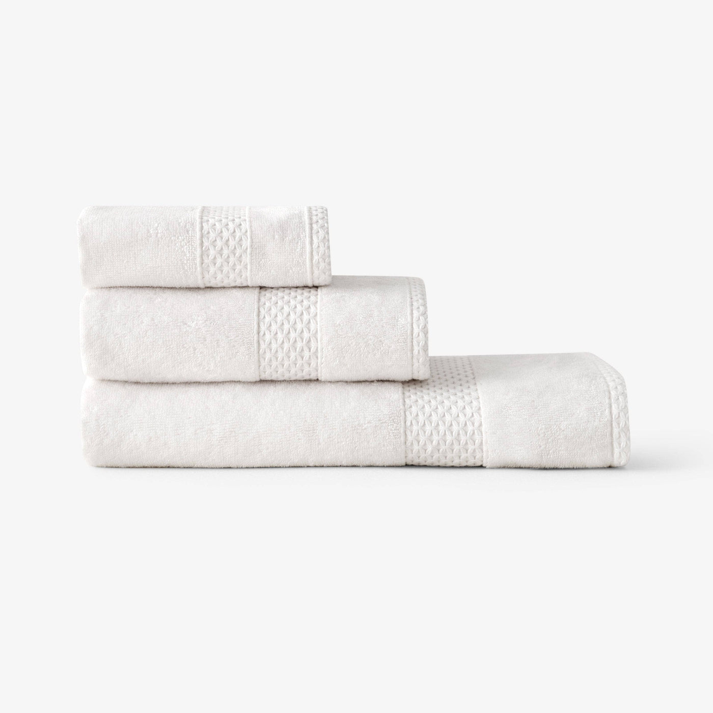 Aqua Fibro Extra Soft 100% Turkish Cotton Bath Towel, Off-White 4