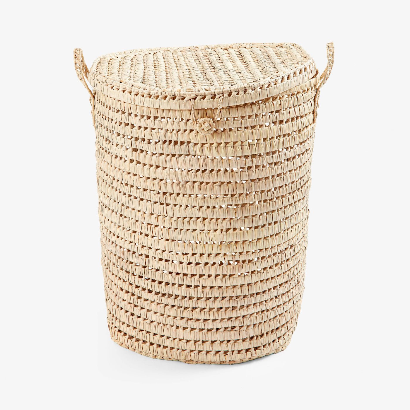 Becca Palm Basket, Natural, 45x45 cm 1
