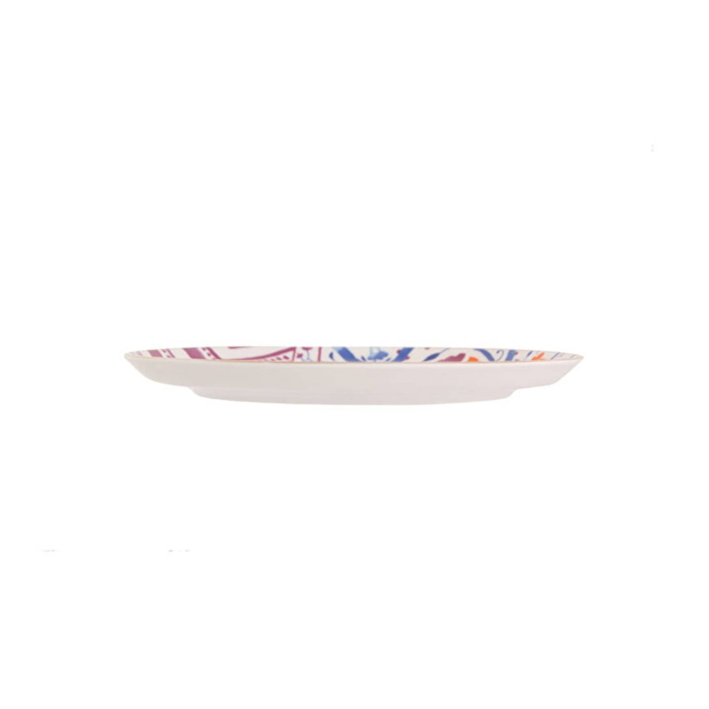 Ikat Set of 6 Side Plates, Multicoloured, 20 cm 3