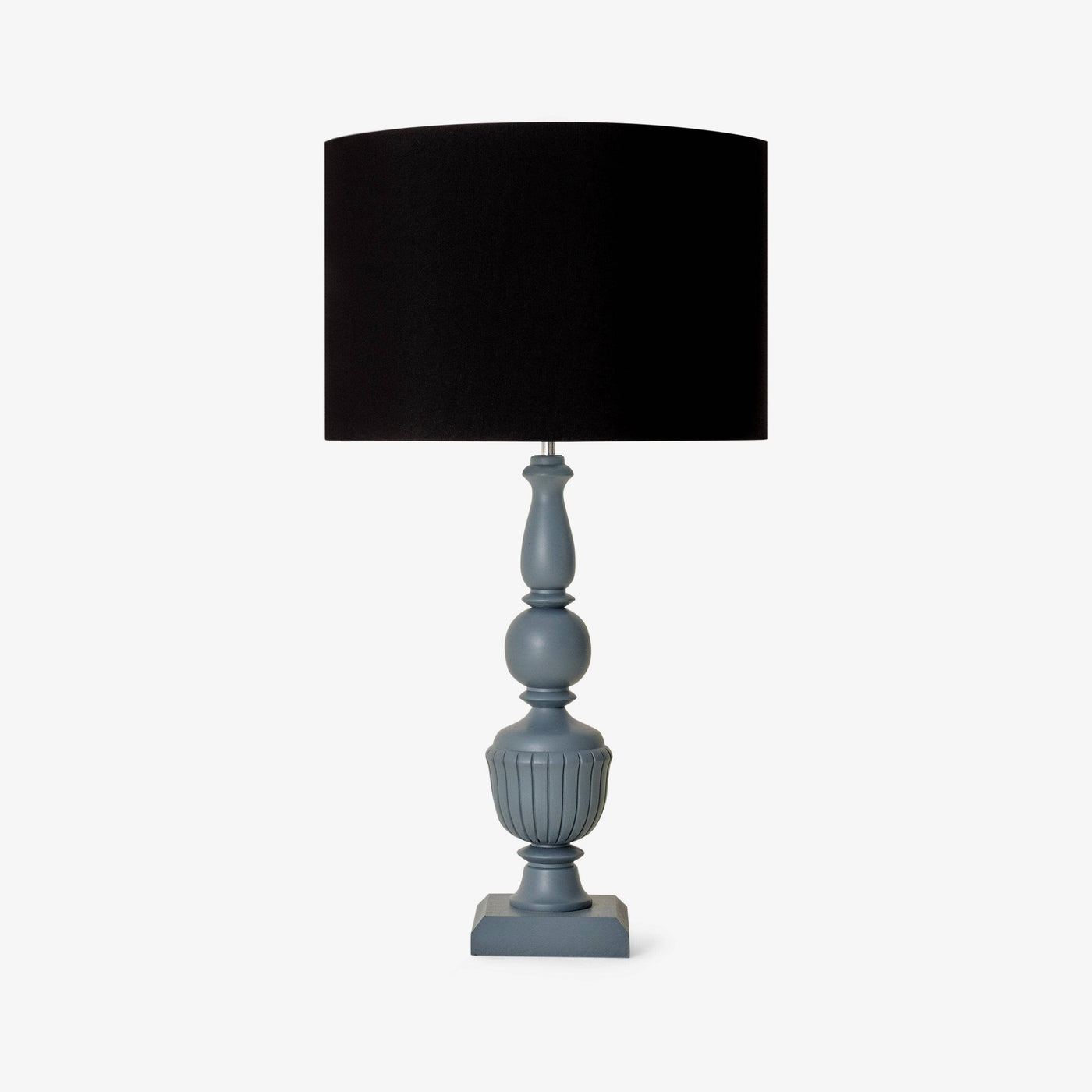 Perseus Table Lamp, Black - Charcoal Table & Bedside Lamps sazy.com