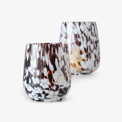 Festa Set of 2 Glass Vase, Multicoloured - 1