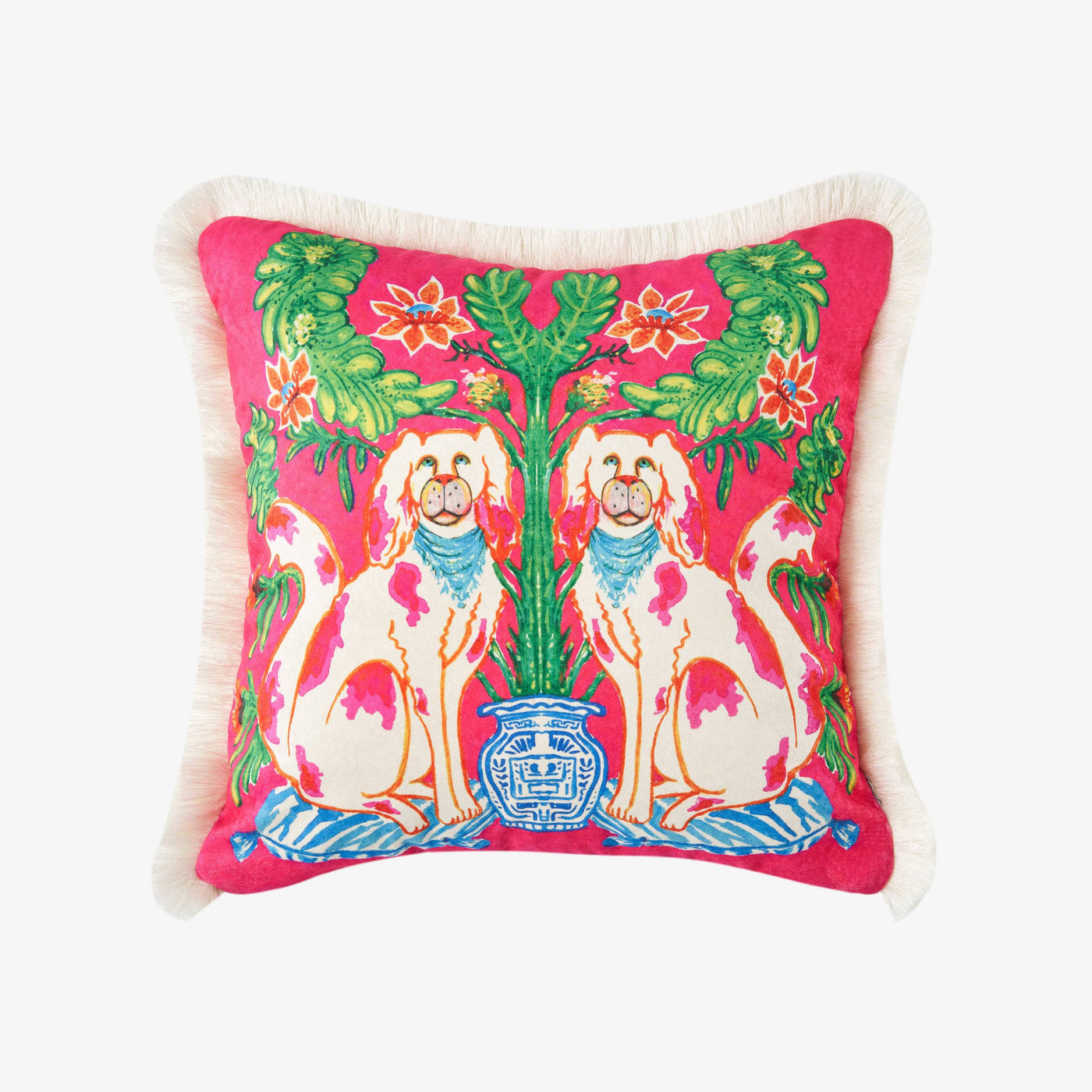 Fenella Cushion Cover, Multicoloured, 45x45 cm - 1