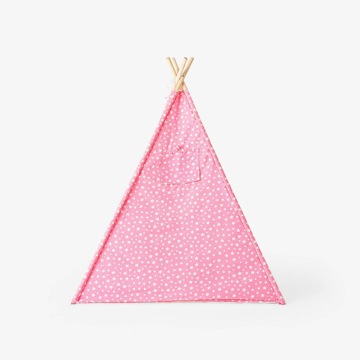 Teepee Play Tent, Pink, 115x115x160 cm - 5