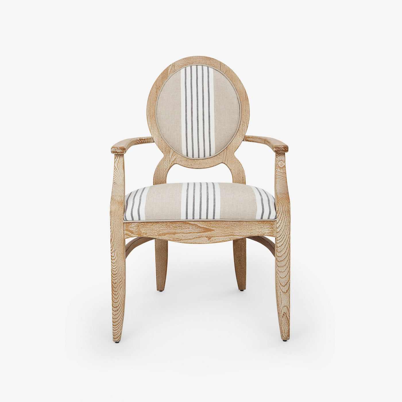 Carnival Armchair, Grey - White Dining Chairs & Benches sazy.com