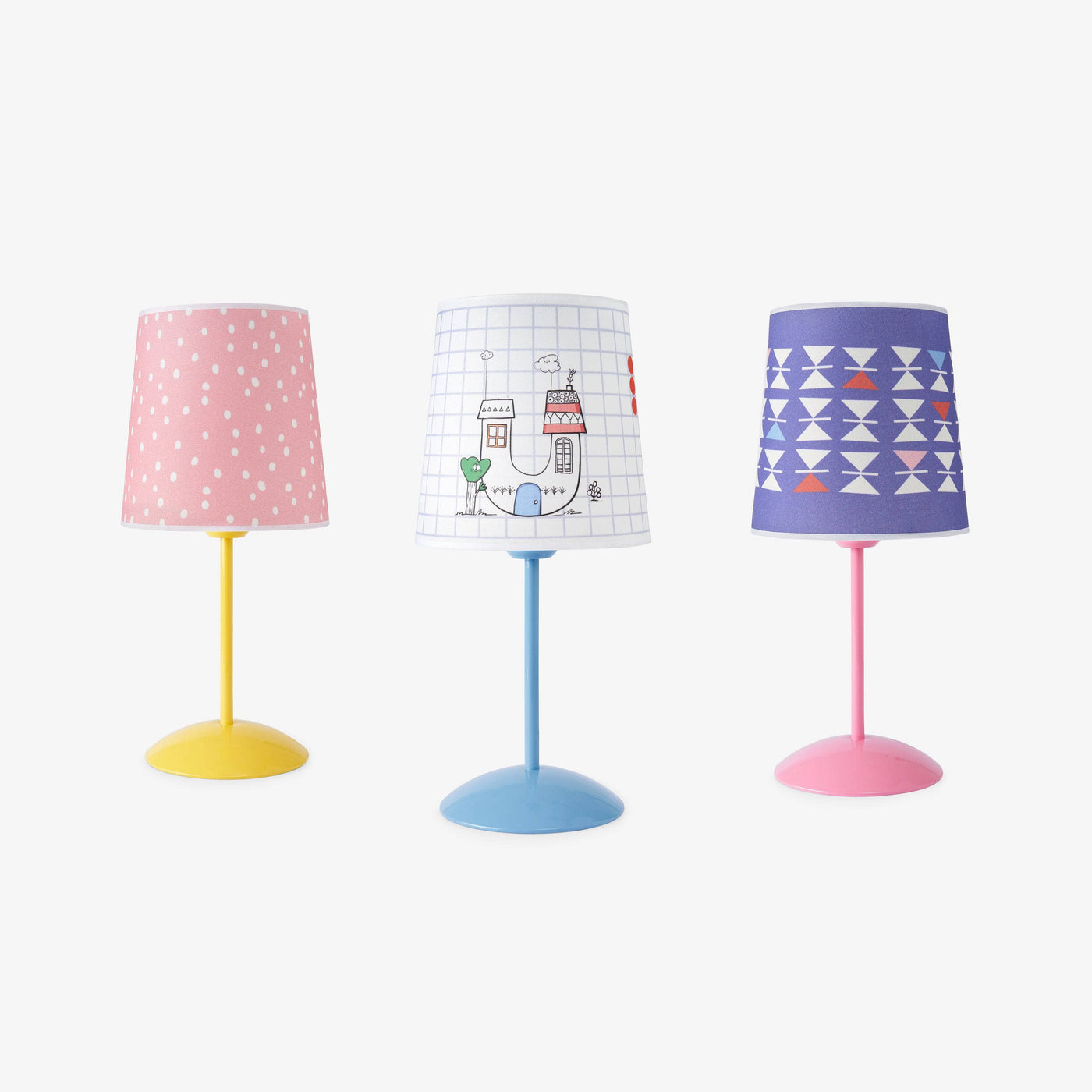 Bedside Lamp, Yellow - 2