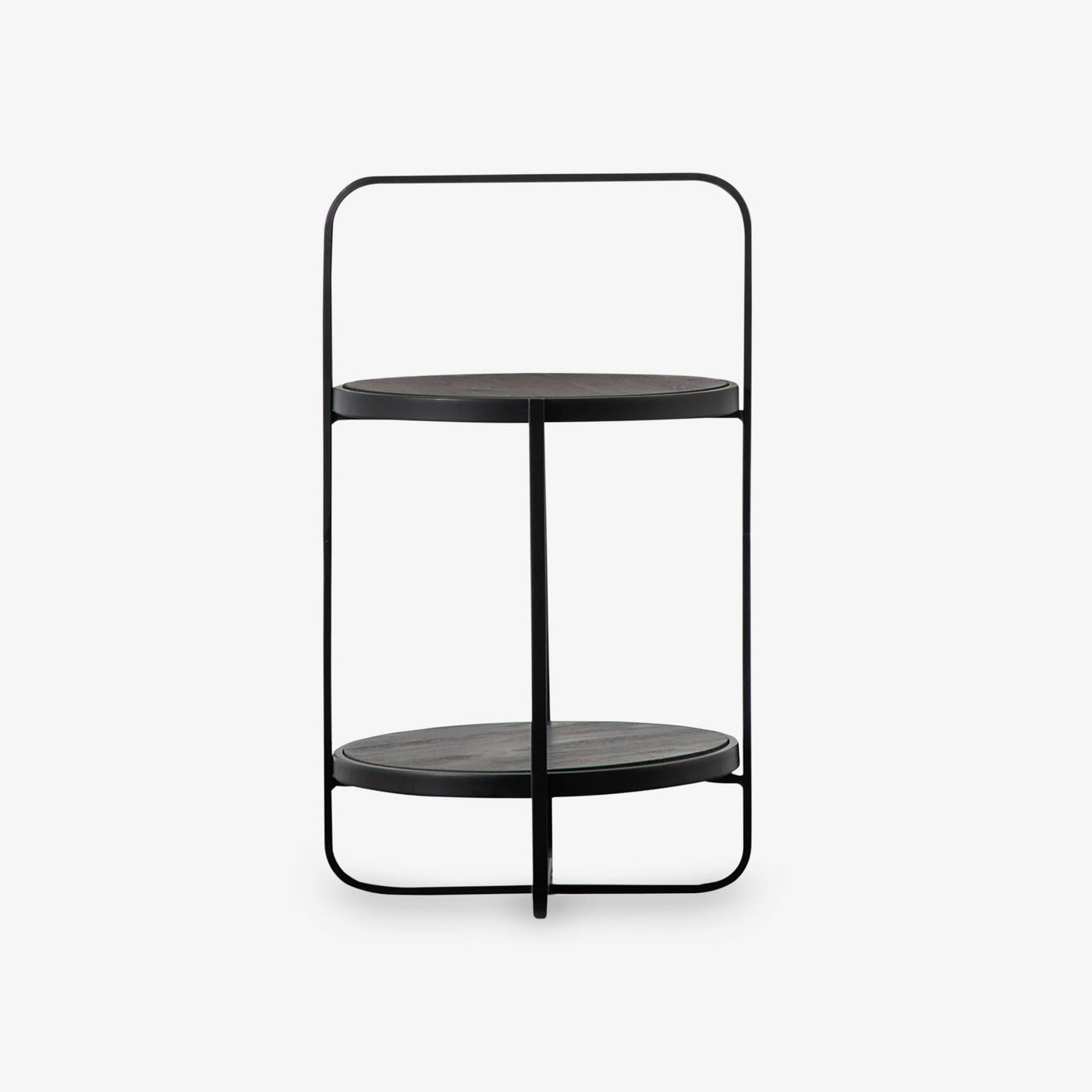 Dunley Side Table, Black - 1
