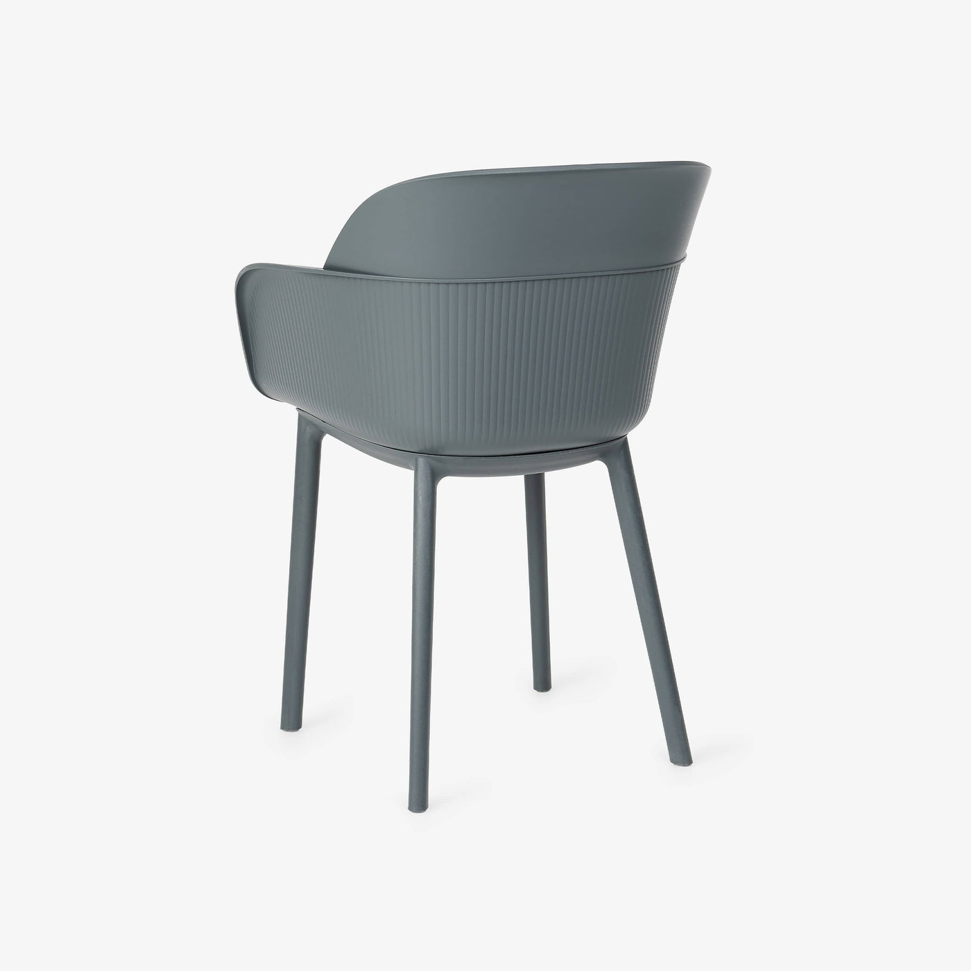 Chez Set of 2 Armchairs, Charcoal - 4