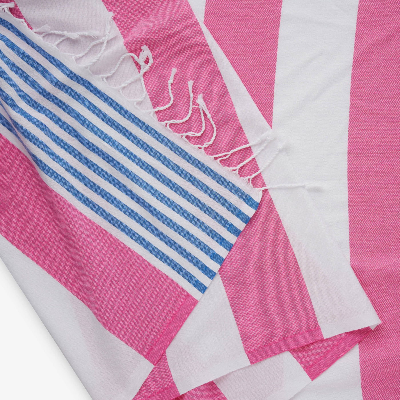 Bagnante Set of 2 Beach Towel, Pink - Navy Beach Towels sazy.com