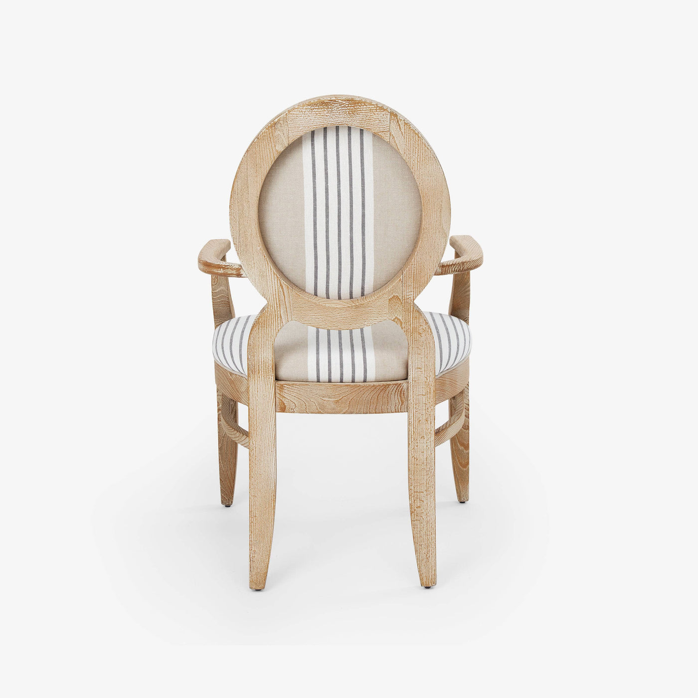 Carnival Armchair, Grey - White Dining Chairs & Benches sazy.com