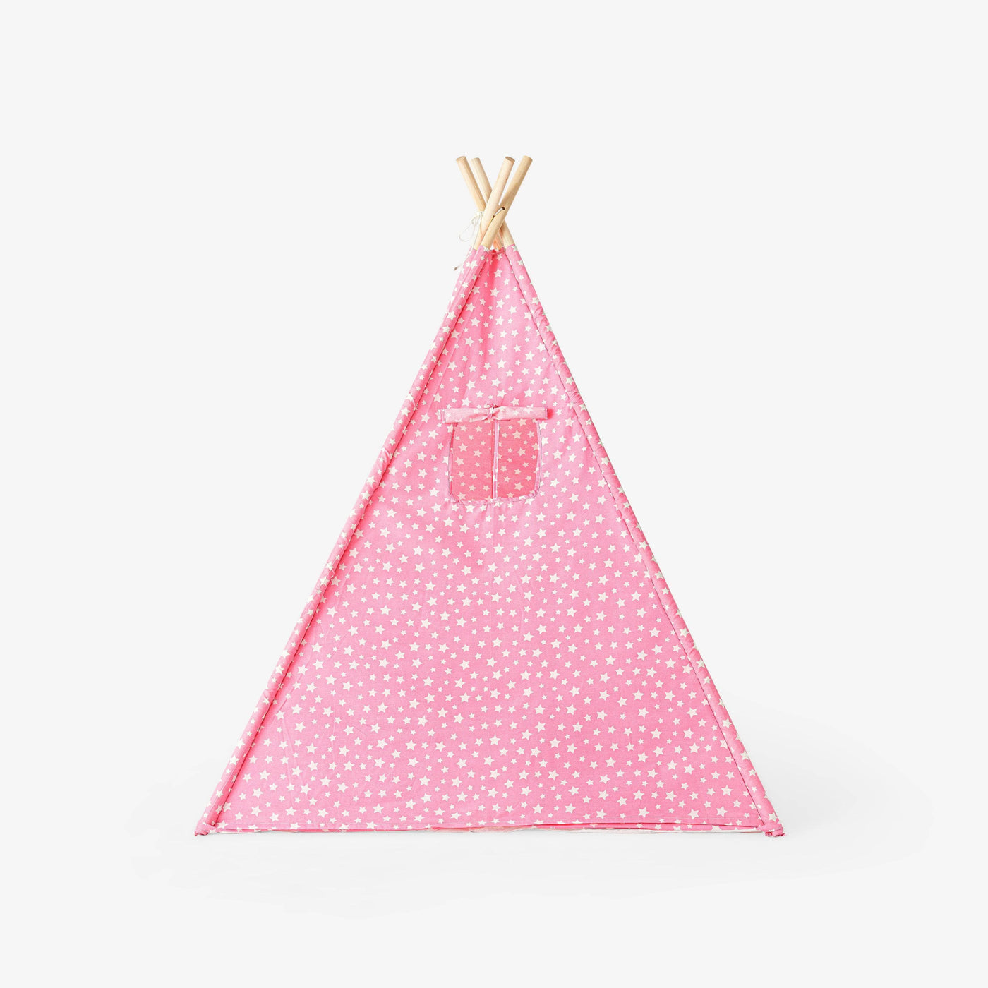 Teepee Play Tent, Pink, 115x115x160 cm - 6