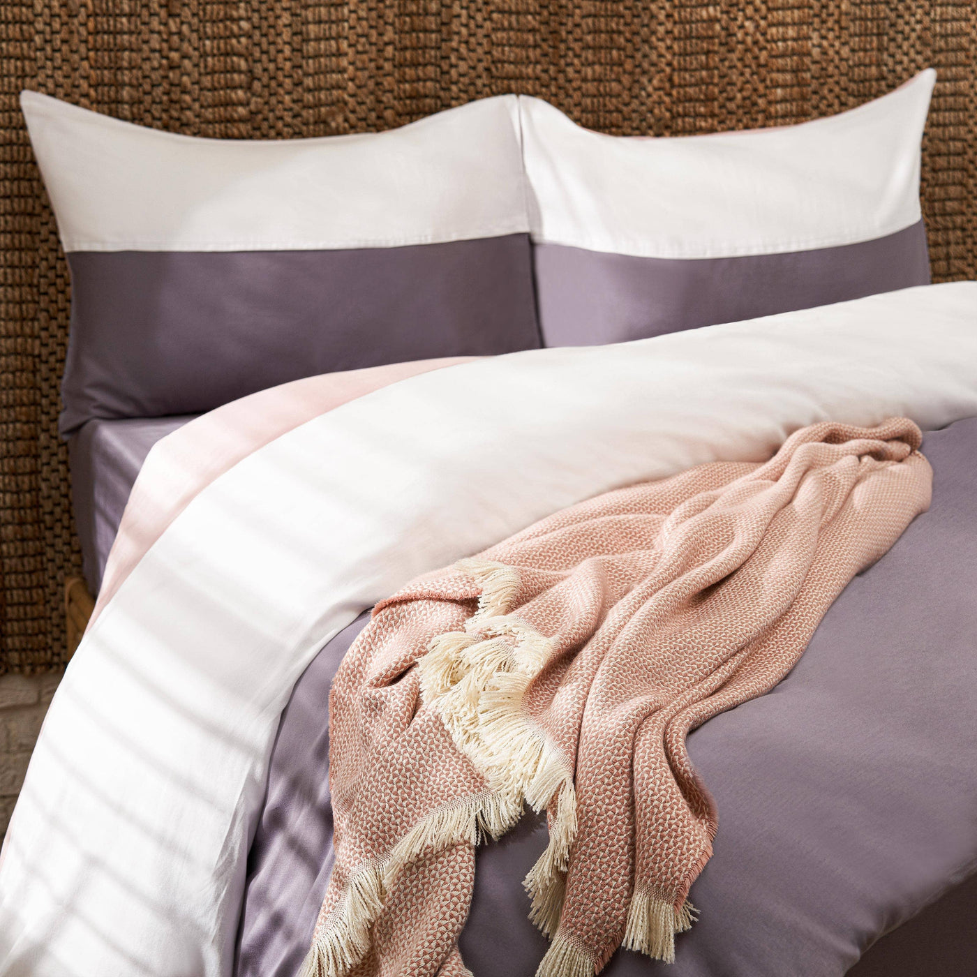 Charles 100% Turkish Cotton Sateen 210 TC Fitted Sheet, Grey, King Size - 9