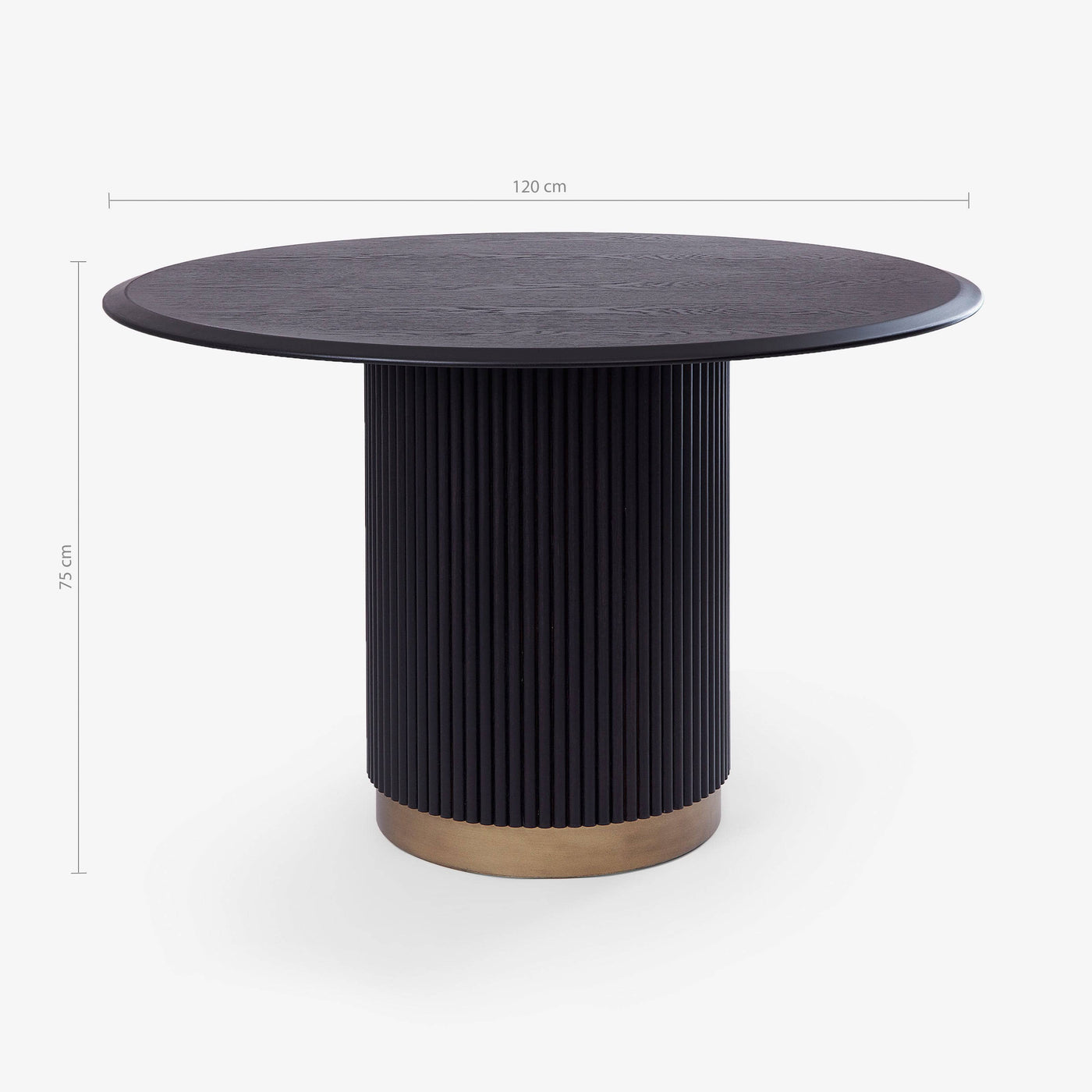 Cabello Dining Table, Black Dining Tables sazy.com